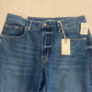 Good American Good Vintage straight leg jeans